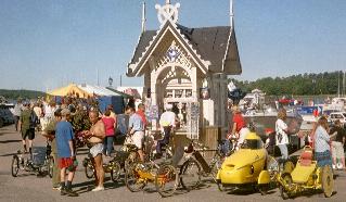 Our bikes on show at Naantali